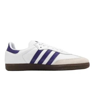 Adidas Samba Adv «Cloud White Collegiate Purple Gold Metallic»