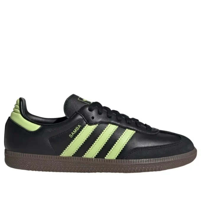 Adidas Samba «Black Pulse Lime»