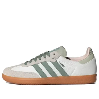 Adidas Samba «Cloud White Silver Green»