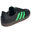 Adidas Samba «Core Black Screaming Green Gum»