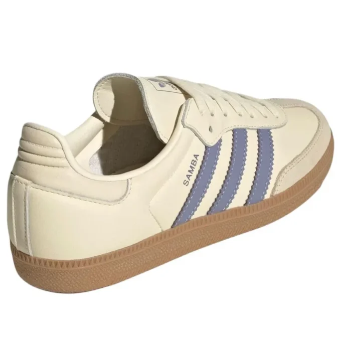Adidas Samba «Cream White Silver Violet»