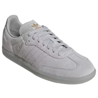 Adidas Samba «Grey Two Crystal White Gold Metallic»