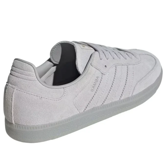 Adidas Samba «Grey Two Crystal White Gold Metallic»