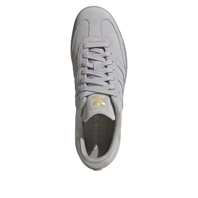 Adidas Samba «Grey Two Crystal White Gold Metallic»