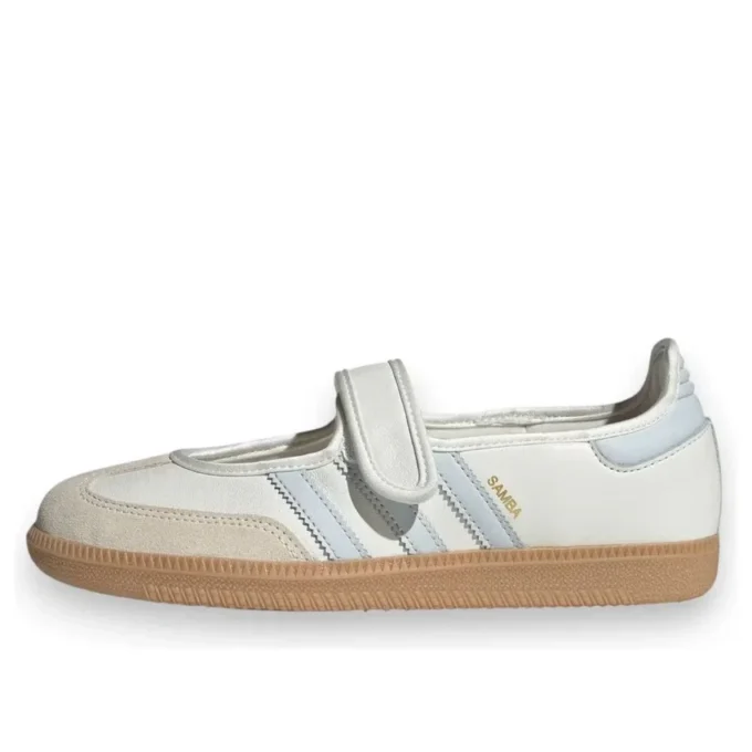 Adidas Samba Jane «Cloud White Halo Blue Gum»