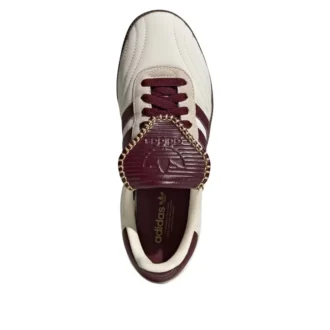 Adidas Samba Long Tongue «Cream White Maroon»