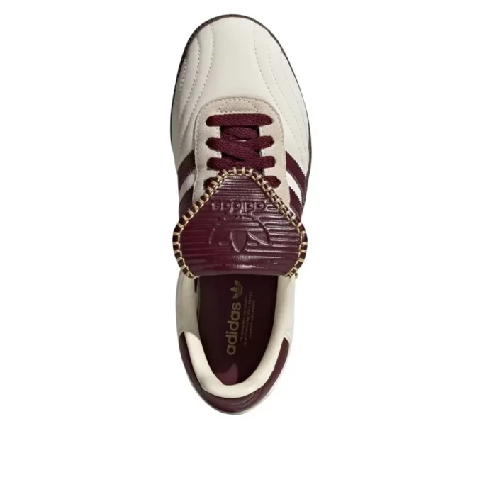 Adidas Samba Long Tongue «Cream White Maroon»