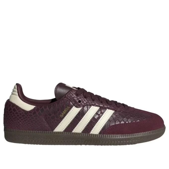 Adidas Samba «Maroon Python»