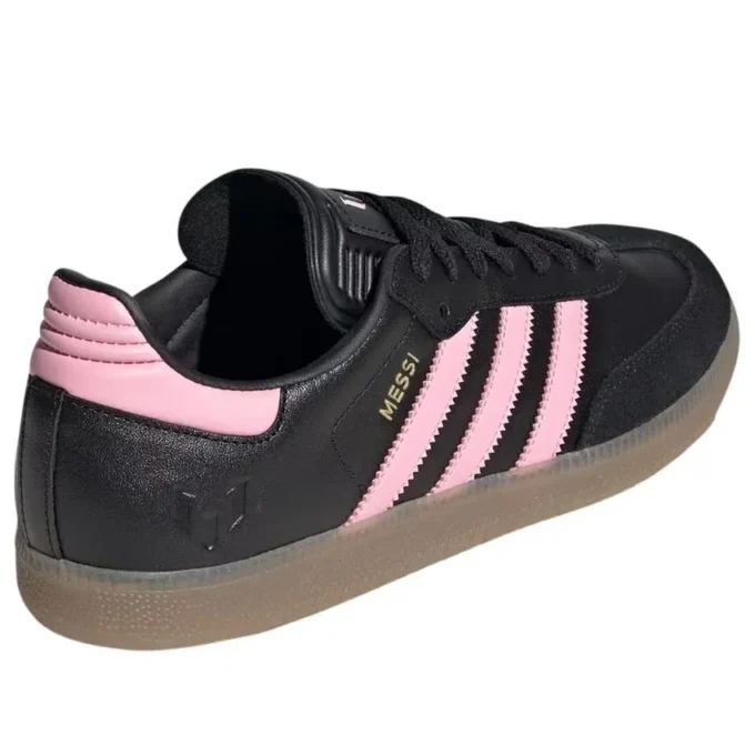 Adidas Samba Messi Indoor «Black Gold Metallic Gum»