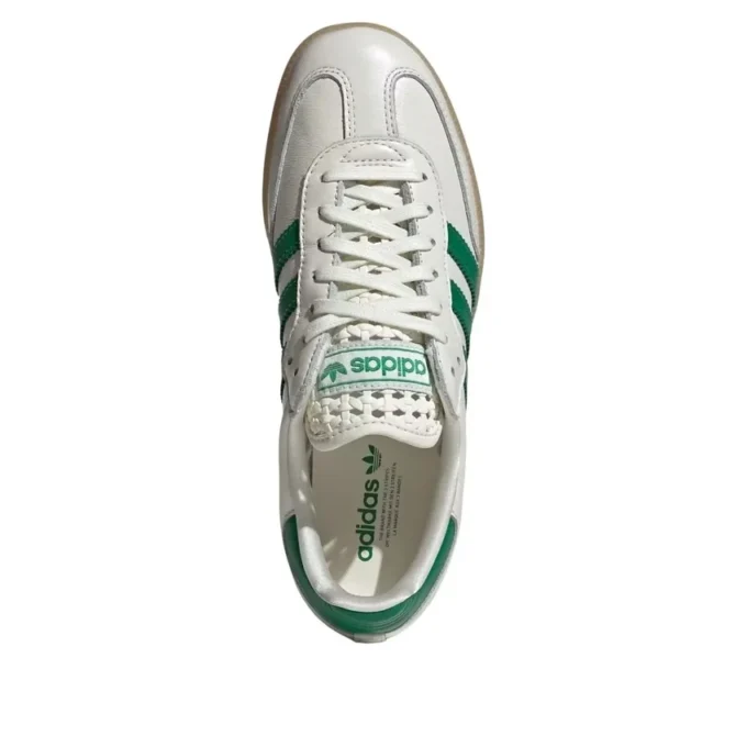 Adidas Samba «off White Green Gold Metallic»