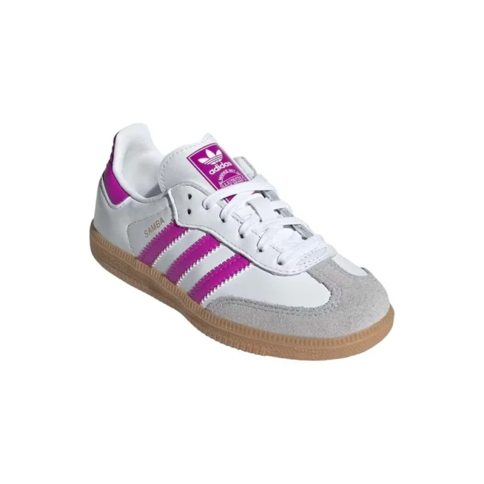 Adidas Samba OG «Cloud White Purple Burst»