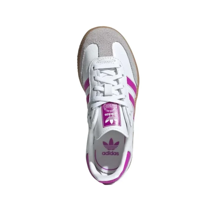 Adidas Samba OG «Cloud White Purple Burst»