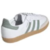 Adidas Samba OG «Cloud White Silver Green»