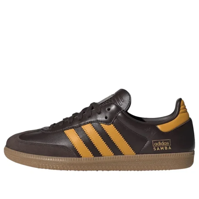 Adidas Samba OG «Dark Brown Yellow»