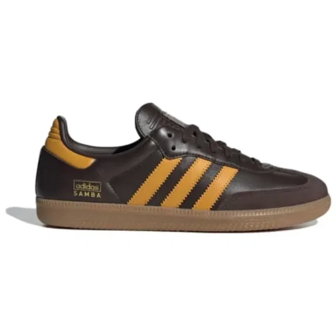 Adidas Samba OG «Dark Brown Yellow»