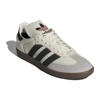 Adidas Samba OG «Grey Black Gold Metallic Gum»