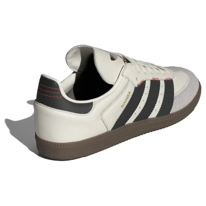 Adidas Samba OG «Grey Black Gold Metallic Gum»