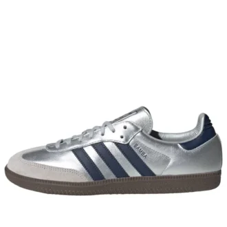 Adidas Samba OG «Matte Silver Night Indigo Gum»