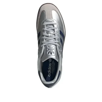 Adidas Samba OG «Matte Silver Night Indigo Gum»