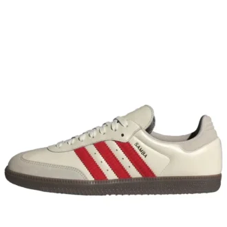 Adidas Samba OG «off White Better Scarlet Gum»