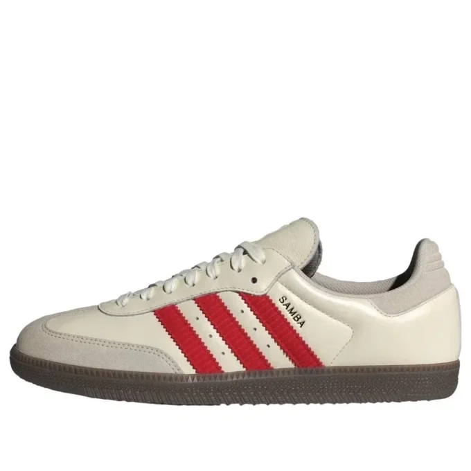 Adidas Samba OG «off White Better Scarlet Gum»