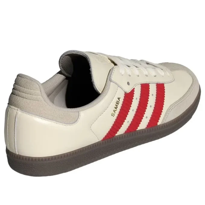 Adidas Samba OG «off White Better Scarlet Gum»