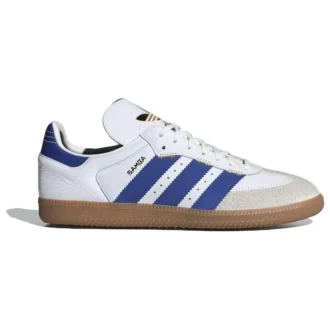 Adidas Samba OG «Oversized Logo White Semi Lucid Blue»