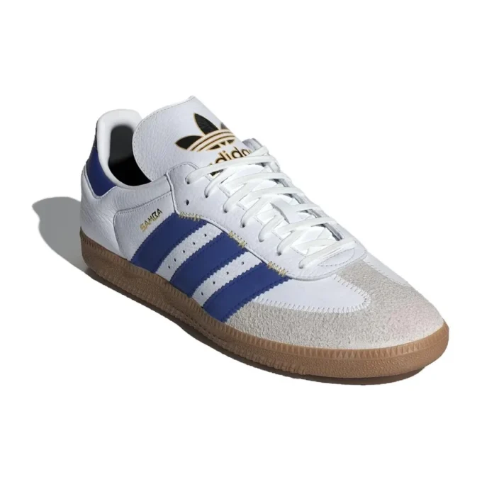 Adidas Samba OG «Oversized Logo White Semi Lucid Blue»