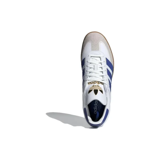 Adidas Samba OG «Oversized Logo White Semi Lucid Blue»