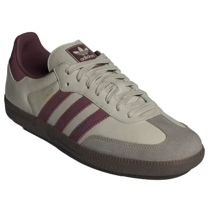 Adidas Samba OG «Putty Grey Maroon»