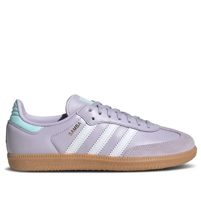 Adidas Samba OG «Silver Dawn White Aqua»