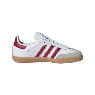 Adidas Samba OG «White Collegiate Burgundy Gum»