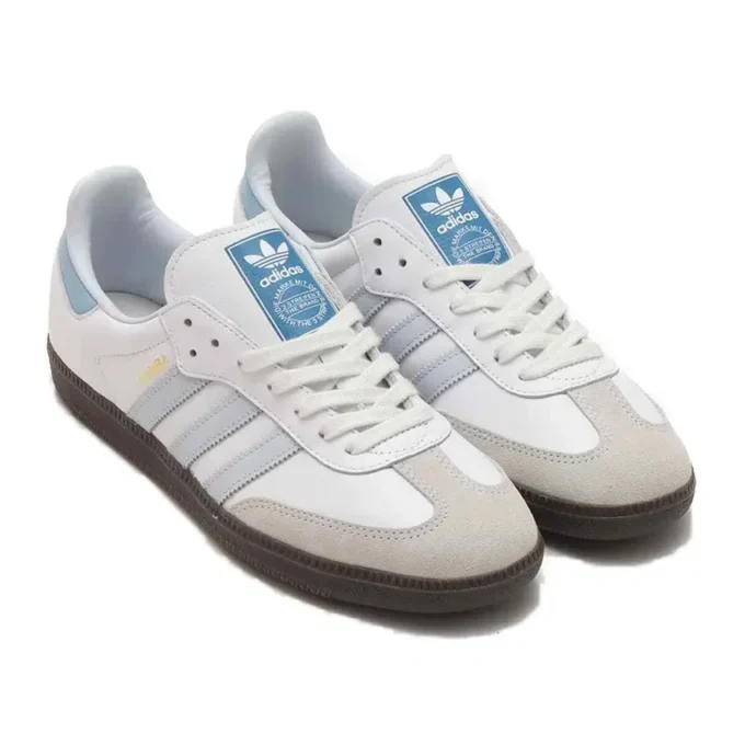Adidas Samba OG «White Halo Blue Gum»
