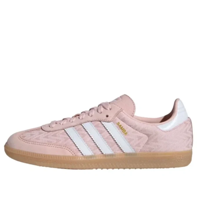 Adidas Samba «Sandy Pink Cloud White Gold Metallic»