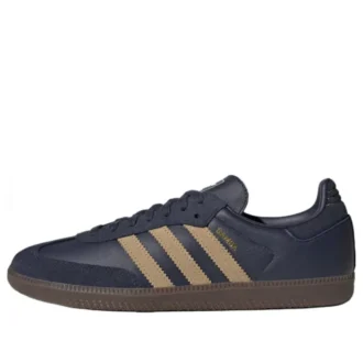 Adidas Samba «Shadow Navy Golden Beige Gum»