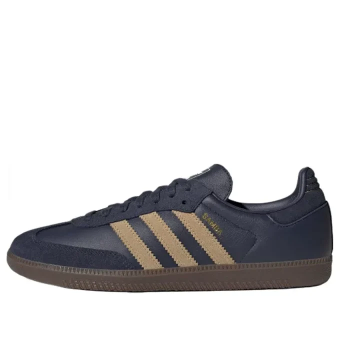 Adidas Samba «Shadow Navy Golden Beige Gum»