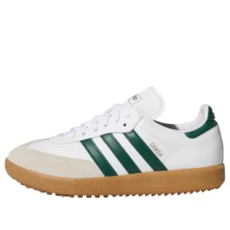 Adidas Samba Spikeless Golf «Cloud White Collegiate Green Gum»