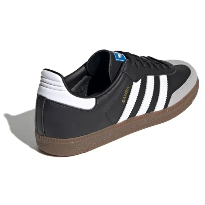 Adidas Samba Vegan-sko «Black White Brown»