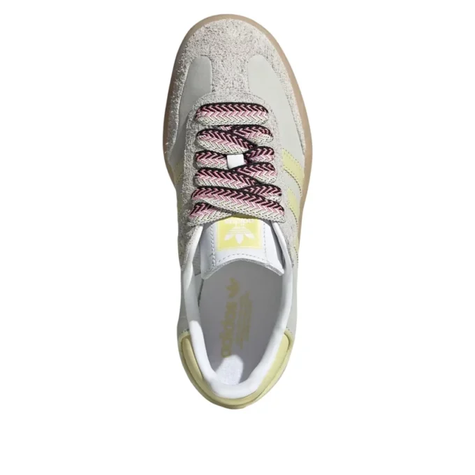 Adidas Samba «White Grey Powder Yellow»