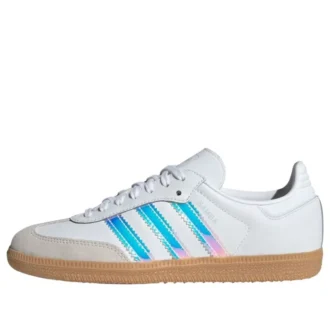 Adidas Samba «White Iridescent Stripes»
