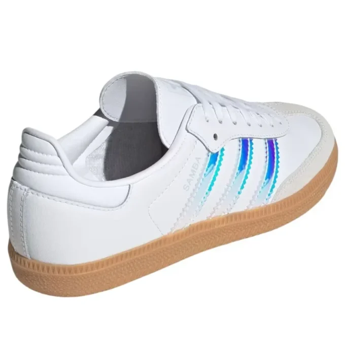 Adidas Samba «White Iridescent Stripes»