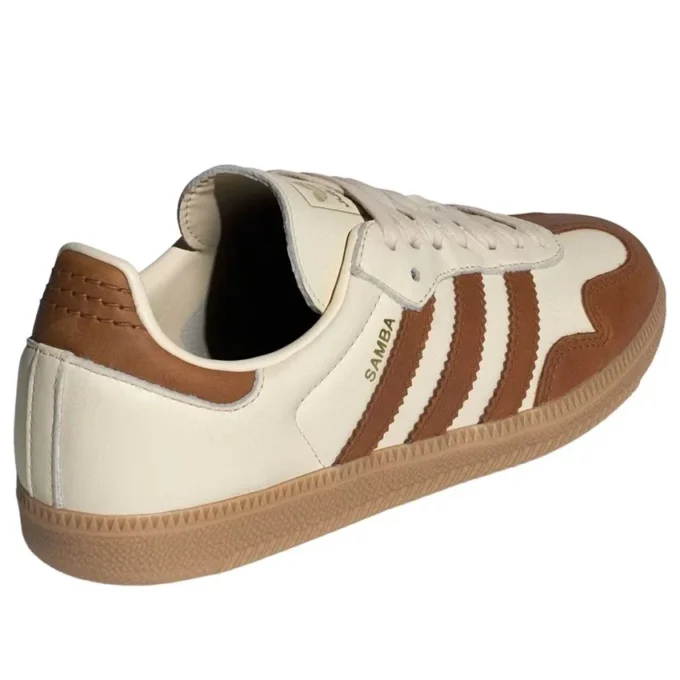 Adidas Samba «Wonder White Dusky Bronze Gold Metallic»