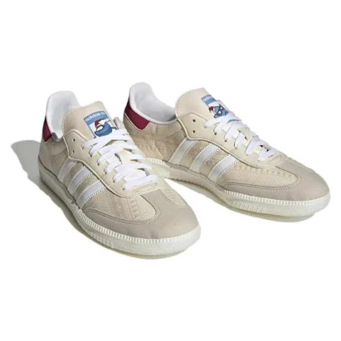 Adidas Samba «Wonder White Legacy Burgundy»