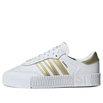 Adidas Sambarose «White Gold Metallic»