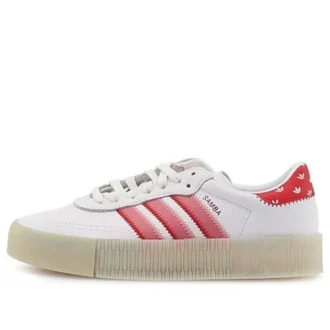 Adidas Sambarose «White Red»