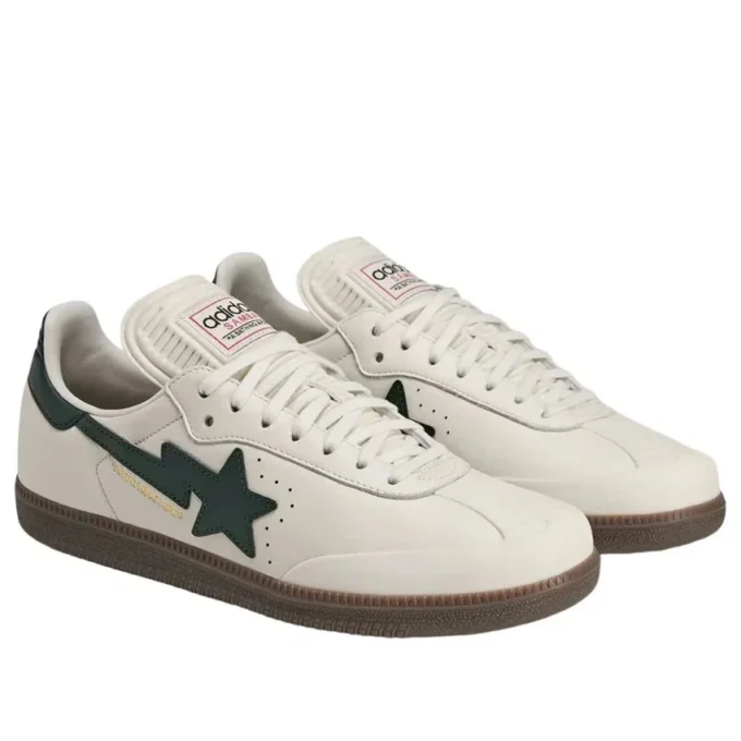 Adidas X a Bathing Ape Samba «White Forest»