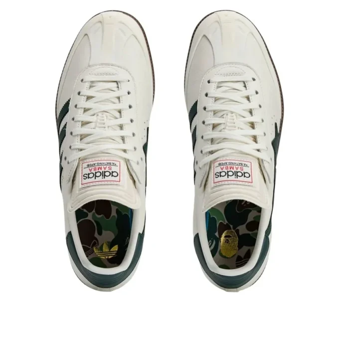 Adidas X a Bathing Ape Samba «White Forest»