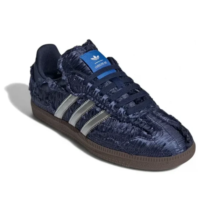 Adidas X Caroline Hu Samba OG «Satin Dark Blue»