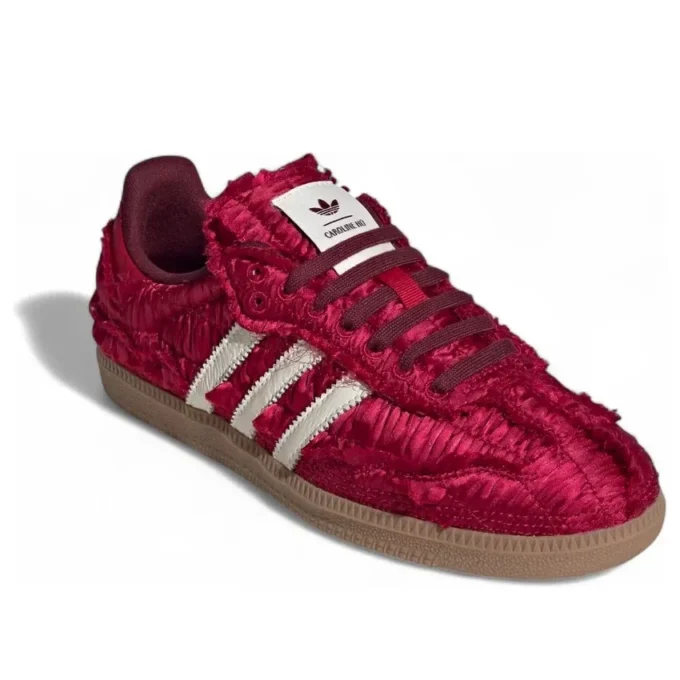 Adidas X Caroline Hu Samba OG «Satin Power Red»