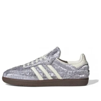 Adidas X Caroline Hu Samba OG «Satin Silver Metallic»